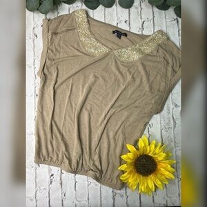 American Eagle 🦅 Outfitters AEO Peter Pan Collar Dressy Casual Shirt XS